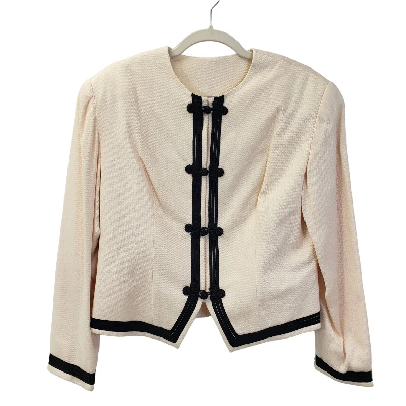 NWT Winter Silks Silk & Wool Blend Blazer Jacket Size 12 Satin Jacket Silk Jacket Chiffon Jacket NWT Winter Silks Silk & Wool Blend Blazer Jacket Size 12 Satin Jacket Silk Jacket Chiffon Jacket