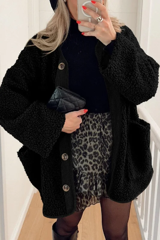Women's Warm Winter Coats Casual Long Sleeve Button up Fuzzy Sherpa Fleece Jackets Outerwear Print Jacket Jacquard Jacket Patchwork Jacket Women's Warm Winter Coats Casual Long Sleeve Button up Fuzzy Sherpa Fleece Jackets Outerwear Print Jacket Jacquard Jacket Patchwork Jacket
