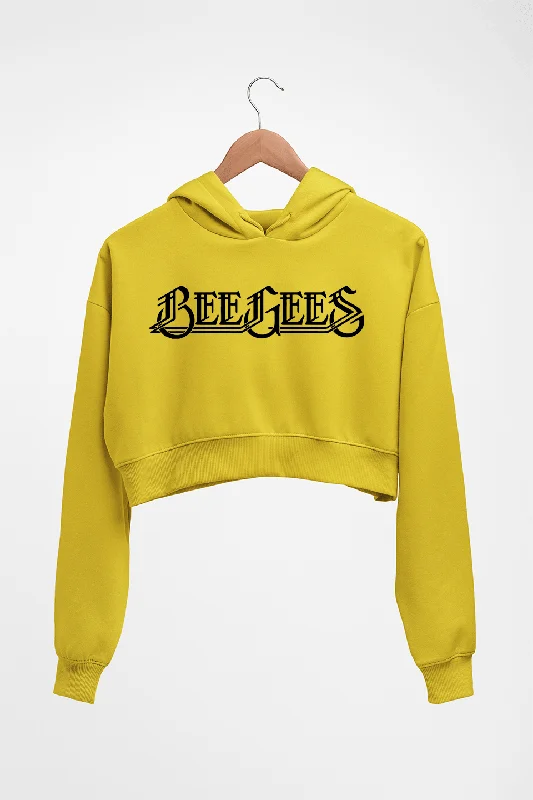 Bee Gees Crop HOODIE FOR WOMEN