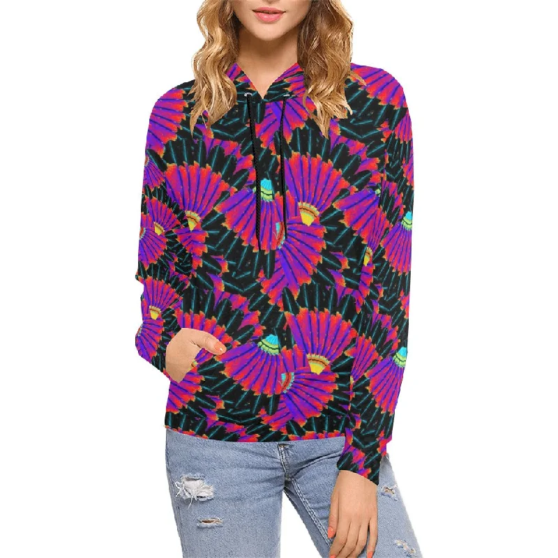 Eagle Feather Remix Hoodie for Women (USA Size)