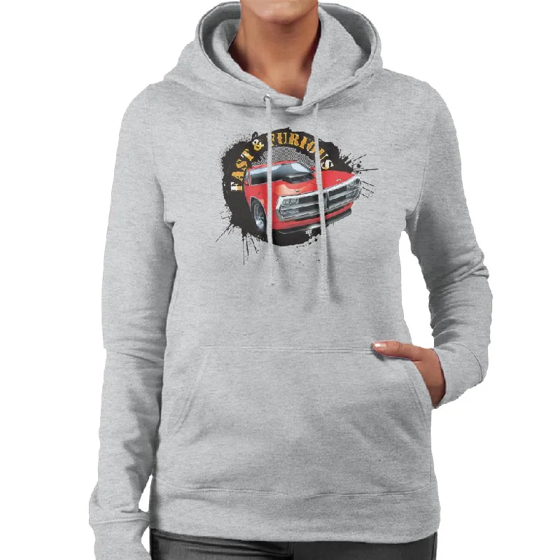 The Fast and The Furious Car Splatter Women's Hooded Sweatshirt