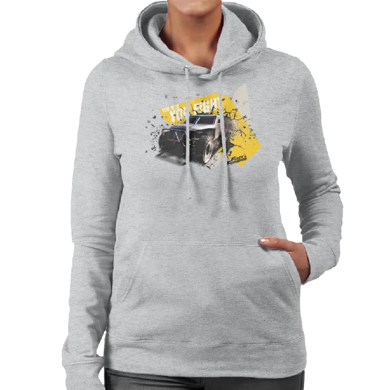 Fast and Furious You Ride You Fight Women's Hooded Sweatshirt