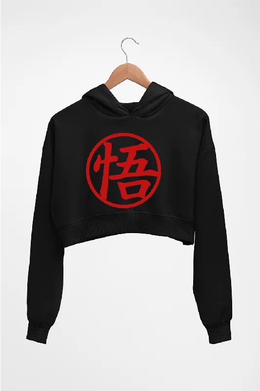 Goku Crop HOODIE FOR WOMEN Hoodie with Hem Elastic Stretchable Comfortable