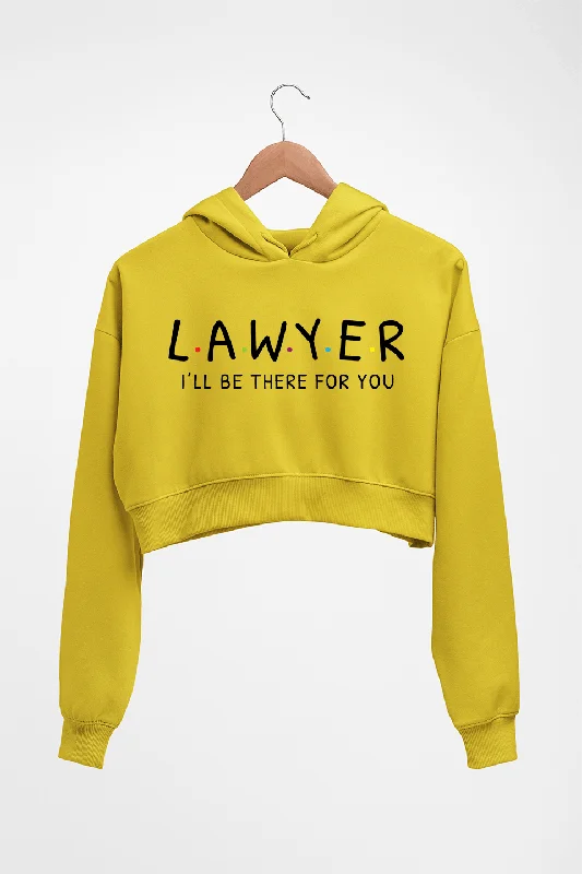 Lawyer Crop HOODIE FOR WOMEN