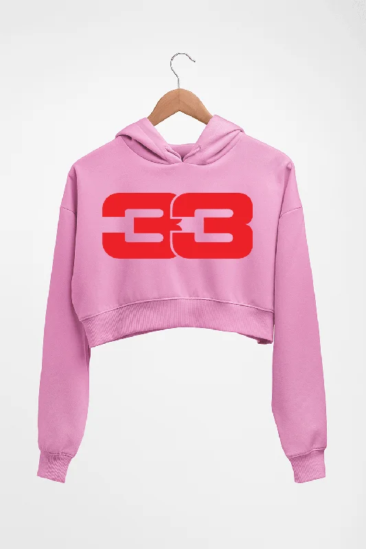 Max Verstappen Crop HOODIE FOR WOMEN Hoodie with Logo Branding Identity