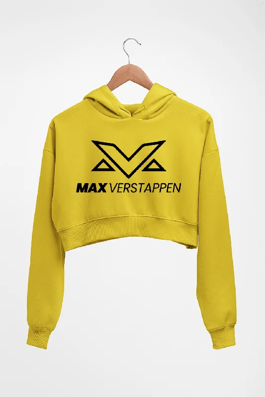 Max Verstappen Crop HOODIE FOR WOMEN Graphic Hoodie Design Print