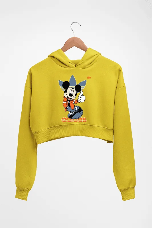 Mickey Crop HOODIE FOR WOMEN