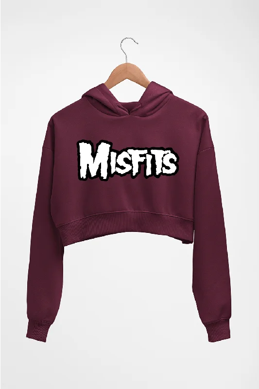 Misfits Crop HOODIE FOR WOMEN