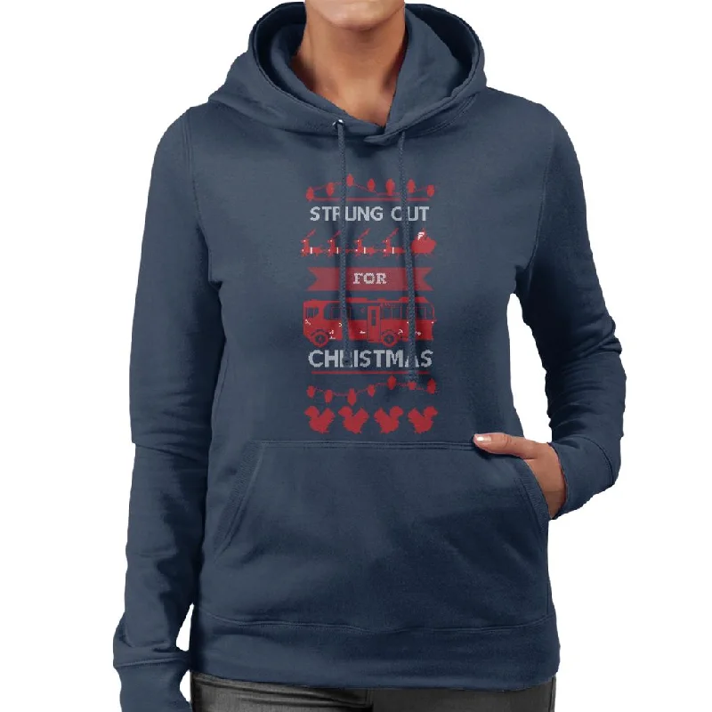 National Lampoon’s Christmas Vacation Strung Out For Christmas Women's Hooded Sweatshirt