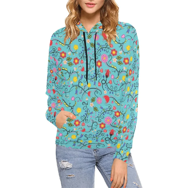 Nipin Blossom Sky Hoodie for Women (USA Size)