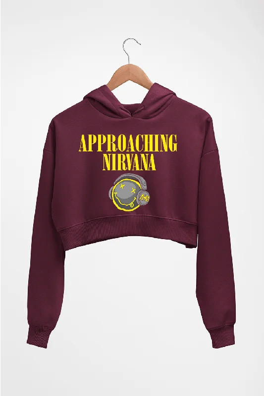 Nirvana Crop HOODIE FOR WOMEN