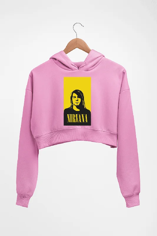 Nirvana Crop HOODIE FOR WOMEN