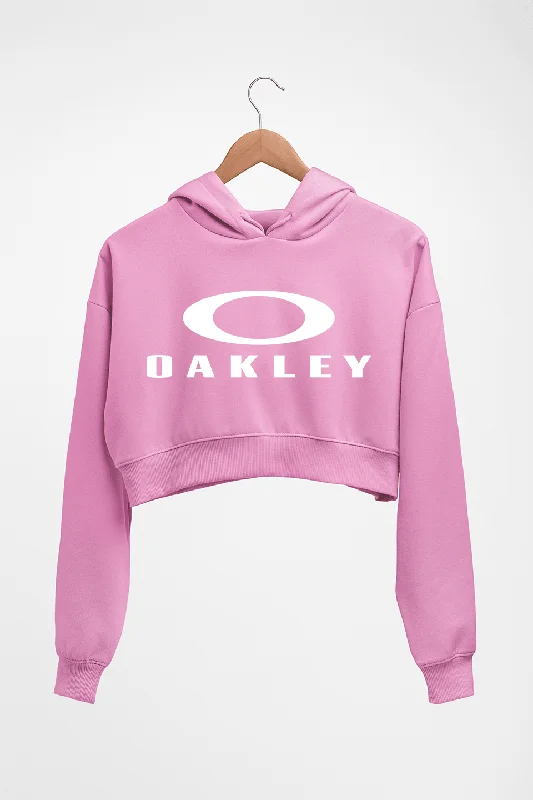 Oakley Crop HOODIE FOR WOMEN Hoodie with Illustration Artistic Creative