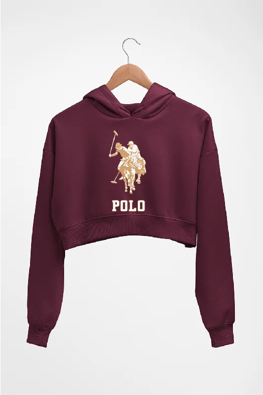 Polo Crop HOODIE FOR WOMEN