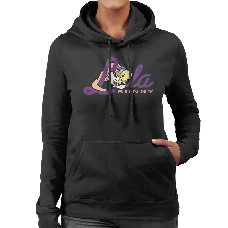 Space Jam Lola Bunny Women's Hooded Sweatshirt Hoodie with Elastic Waist Stretchable Comfortable