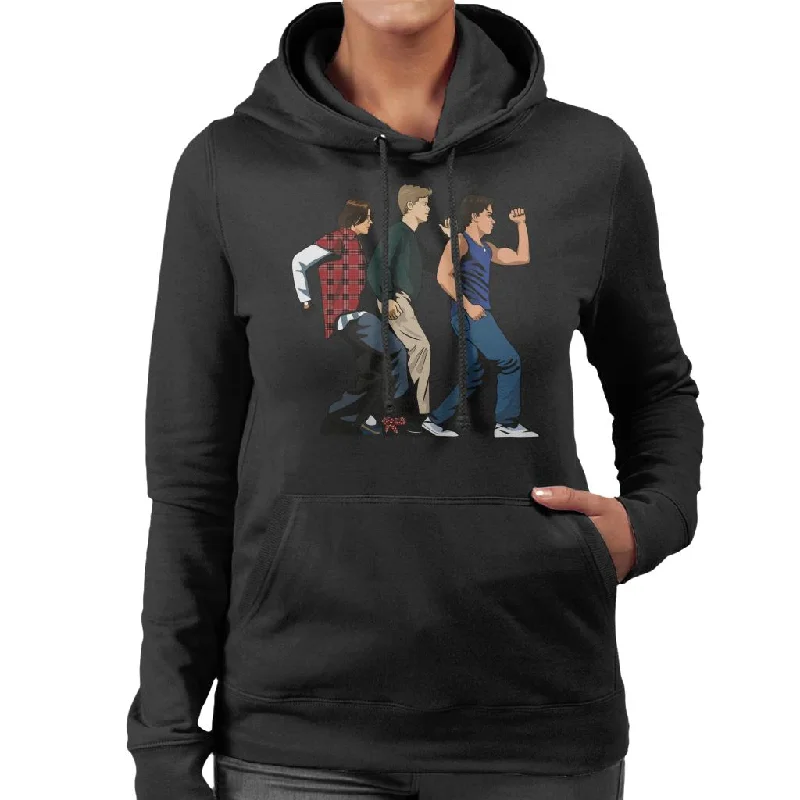 The Breakfast Club Detention Dance Women's Hooded Sweatshirt Hoodie with Turtle Neck Cozy Winter The Breakfast Club Detention Dance Women's Hooded Sweatshirt Hoodie with Turtle Neck Cozy Winter