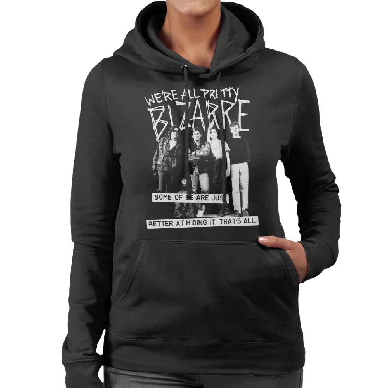 The Breakfast Club We Are All Pretty Bizarre Women's Hooded Sweatshirt Hoodie Jacket Zipper Layering