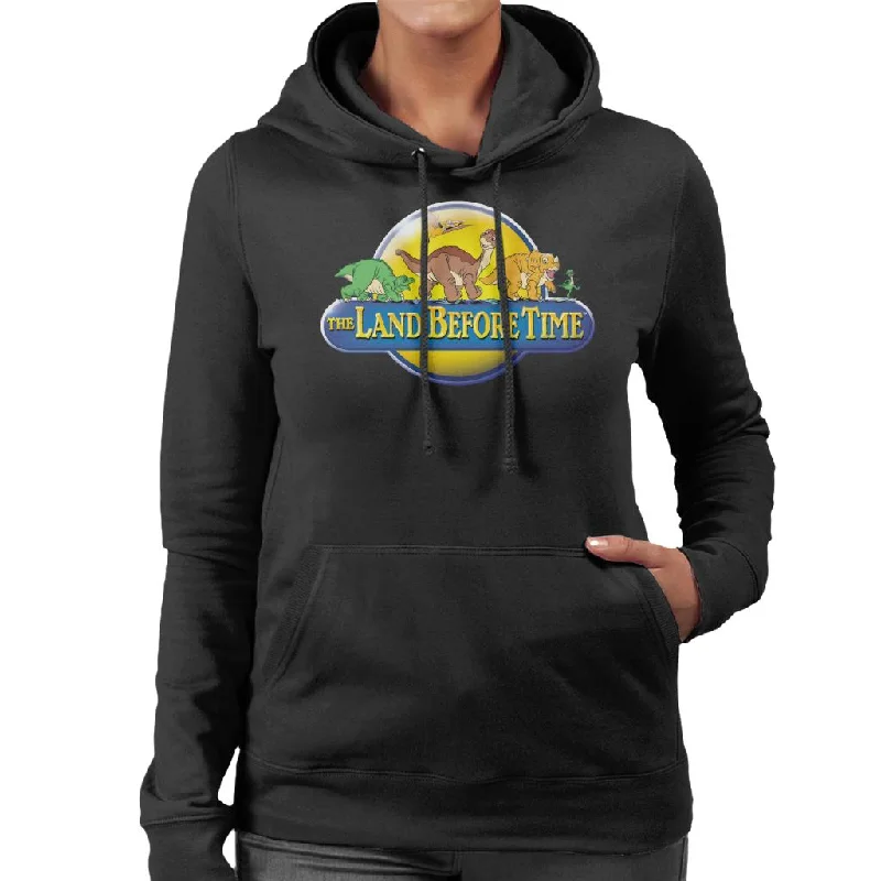 The Land Before Time Logo Women's Hooded Sweatshirt