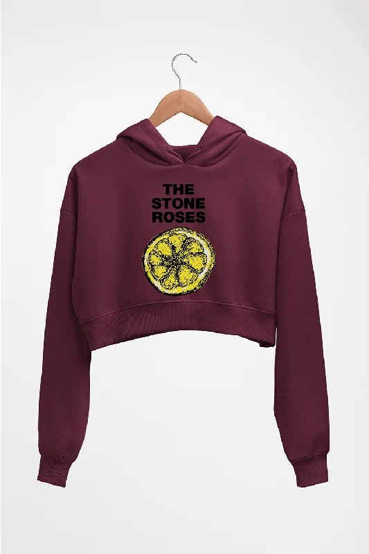 The Stone Roses Crop HOODIE FOR WOMEN