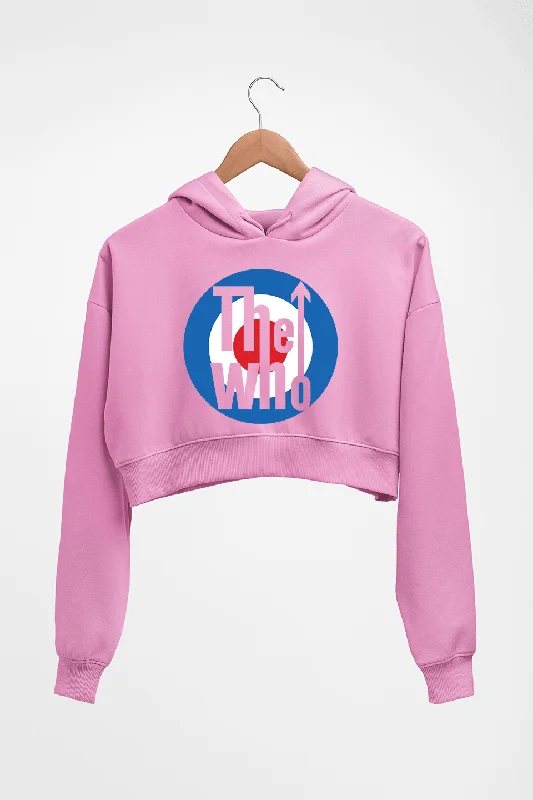 The Who Band Crop HOODIE FOR WOMEN