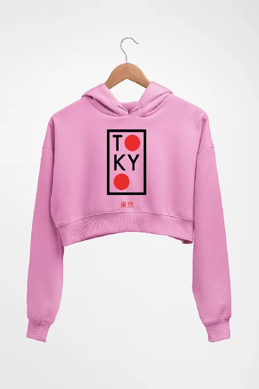 Tokyo Crop HOODIE FOR WOMEN