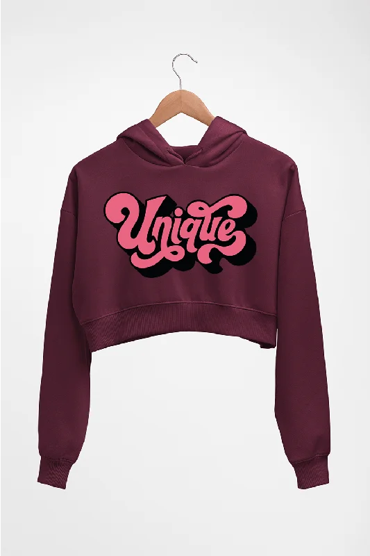 Unique Crop HOODIE FOR WOMEN Hoodie with Velcro Closure Adjustable Secure