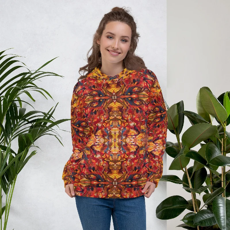 Unisex Hoodie, Treasure Hoodie with Button Classic Timeless