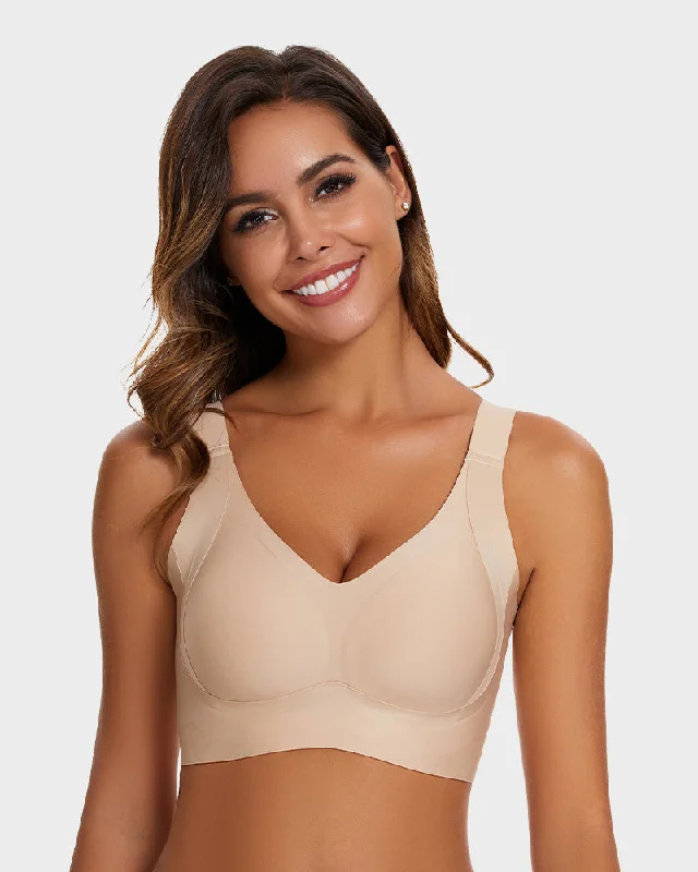 SheCurve® Daily Comfort Wireless Shaper Bra Skin Soft Cup Bralette