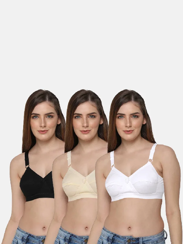 Intimacy Def-Bra Special Combo Pack - Full-Figure - C63 Chic Lace Bra