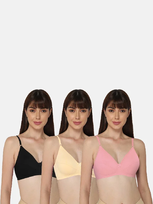 Intimacy Saree Bra Special Combo Pack - INT05 - C67 Soft Stretch Bra