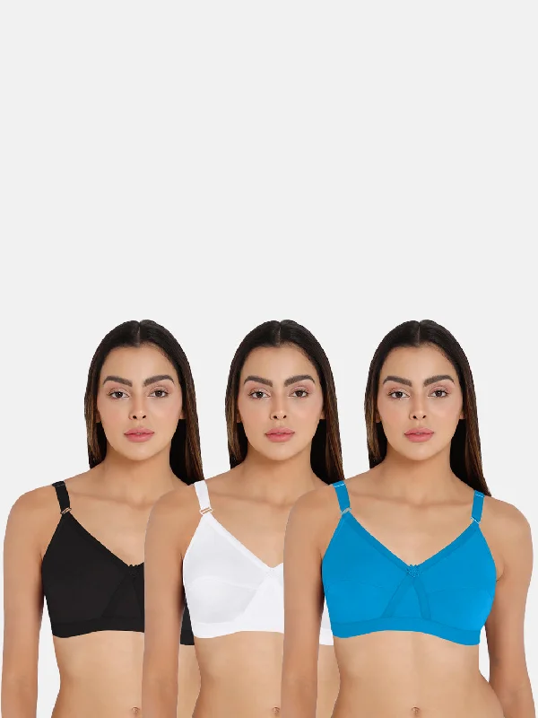 Intimacy Def-Bra Special Combo Pack - Kriss-Kross - C41 Wireless Lace Bra