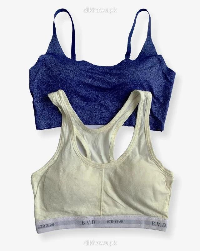 Ladies Jogging Bra -Zipper Sports Bra - Sports Bra - Pack Off 2 Sports Bra - Padded Sports Bra Pack Off 2 Stylish Lace Bralette Ladies Jogging Bra -Zipper Sports Bra - Sports Bra - Pack Off 2 Sports Bra - Padded Sports Bra Pack Off 2 Stylish Lace Bralette