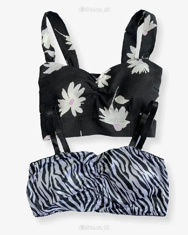 Ladies Jogging Bra - Sports Bra - Pack Off 2 Sports Bra - Padded Sports Bra Pack Off 2 Versatile Bralette Set Ladies Jogging Bra - Sports Bra - Pack Off 2 Sports Bra - Padded Sports Bra Pack Off 2 Versatile Bralette Set