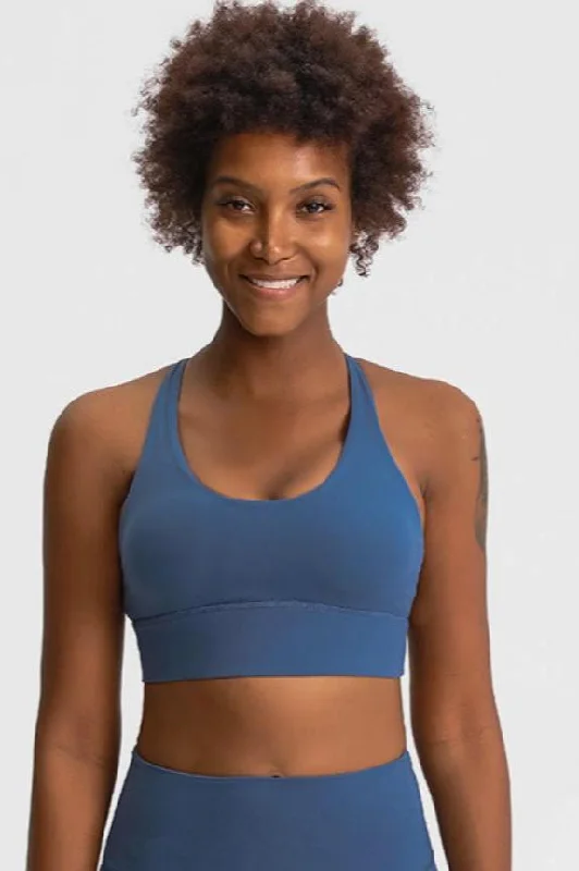 Millennia Eight Strap Sports Bra Light Seamless Bra