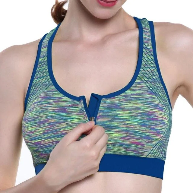 Mouvement  Front closure sports bra Breathable Wireless Bra