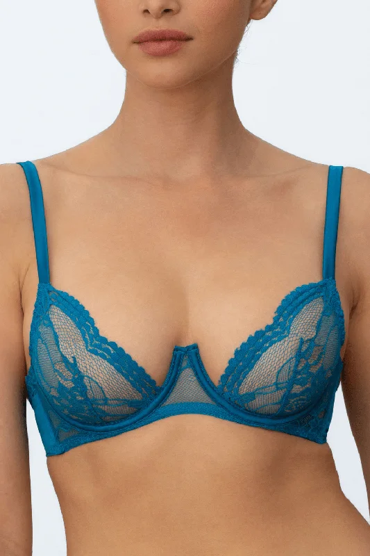 Muse - Elise Plunge Bra Cotton Comfort Bra