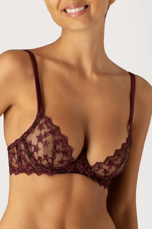 Muse - Stella Plunge Bra Breathable Wireless Bra