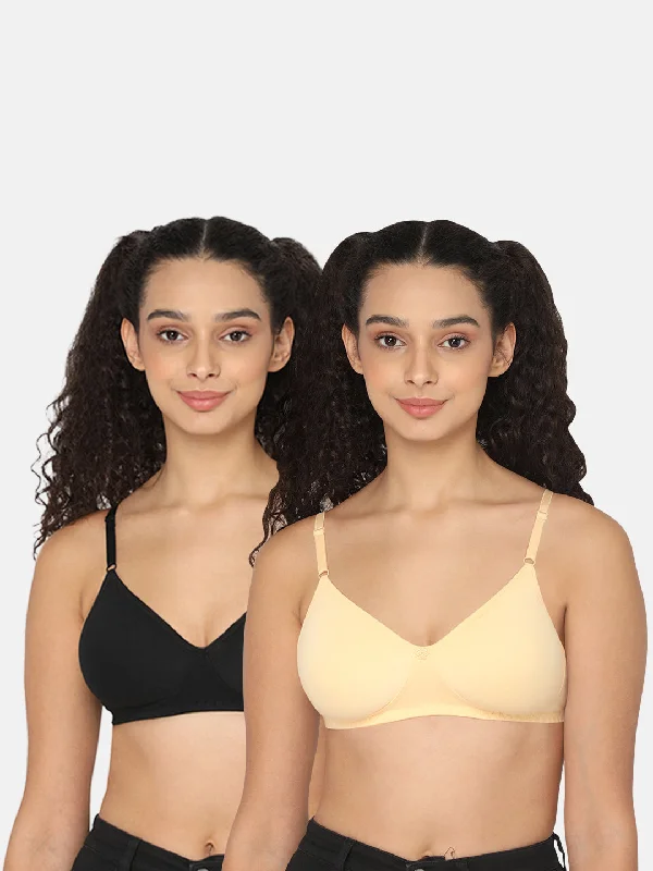 Naidu Hall Knitwear-Bra Special Combo Pack - Candi - C01 Soft Lace Bralette