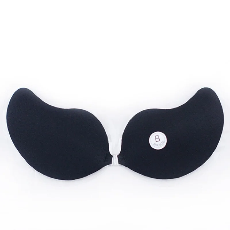 Sexy woman Push Up Self-Adhesive Silicone Bust Front Closure Strapless Invisible bra