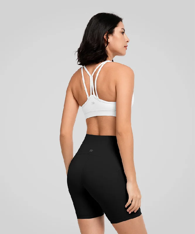 Shift Scoop Neckline Double Straps Padded Yoga Bra | Women's Light Support Sports Bra Classic Wire-Free Bra Shift Scoop Neckline Double Straps Padded Yoga Bra | Women's Light Support Sports Bra Classic Wire-Free Bra