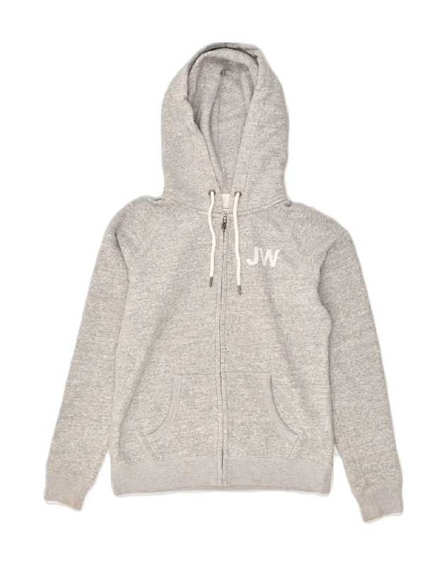 JACK WILLS Womens Zip Hoodie Sweater UK 12 Medium Grey Cotton Chenille Fabric Brocade Fabric Lace Fabric JACK WILLS Womens Zip Hoodie Sweater UK 12 Medium Grey Cotton Chenille Fabric Brocade Fabric Lace Fabric