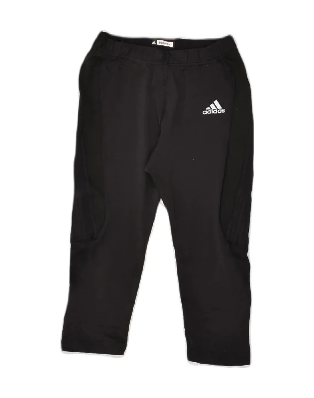 ADIDAS Womens Climacool Tracksuit Trousers UK 10 Small Black Polyester Trousers Essential Wardrobe ADIDAS Womens Climacool Tracksuit Trousers UK 10 Small Black Polyester Trousers Essential Wardrobe