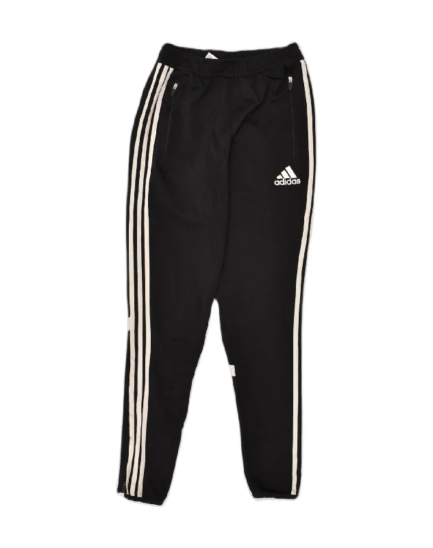 ADIDAS Womens Climacool Tracksuit Trousers UK 4 XS Black Polyester Trousers Flared Retro ADIDAS Womens Climacool Tracksuit Trousers UK 4 XS Black Polyester Trousers Flared Retro