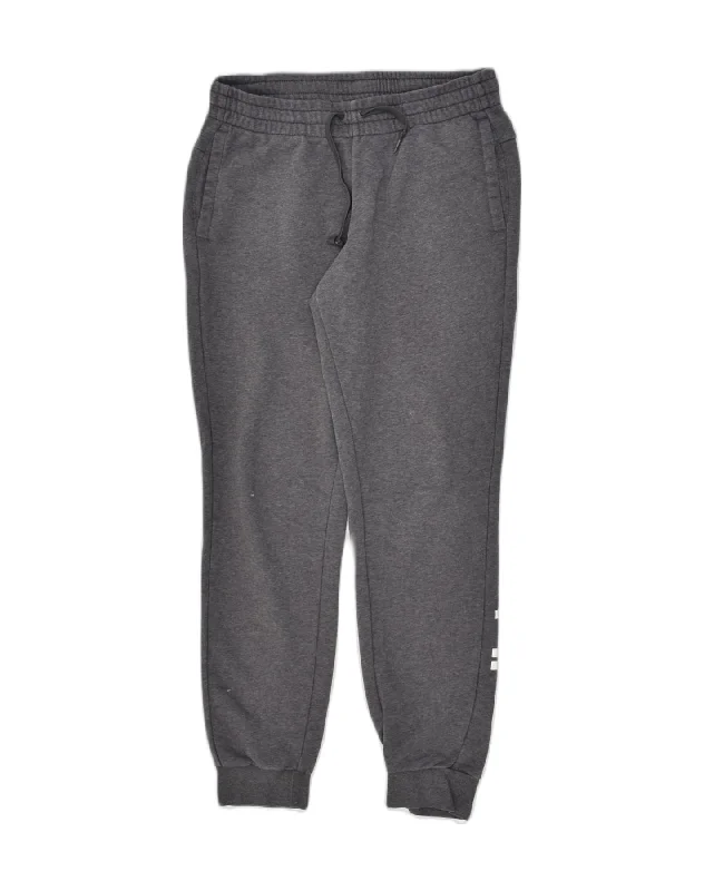 ADIDAS Womens Graphic Tracksuit Trousers Joggers UK 12 Medium Grey Cotton Trousers Yoga Stretchy ADIDAS Womens Graphic Tracksuit Trousers Joggers UK 12 Medium Grey Cotton Trousers Yoga Stretchy