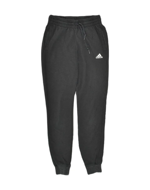 ADIDAS Womens Graphic Tracksuit Trousers Joggers UK 4-6 XS Grey Cotton High Waist Slim Fit Ankle Length ADIDAS Womens Graphic Tracksuit Trousers Joggers UK 4-6 XS Grey Cotton High Waist Slim Fit Ankle Length