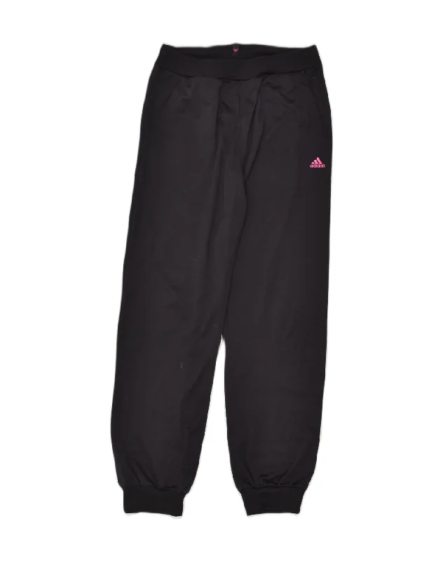 ADIDAS Womens Tracksuit Trousers Joggers UK 12 Medium Black Polyester Trousers Hiking Durable ADIDAS Womens Tracksuit Trousers Joggers UK 12 Medium Black Polyester Trousers Hiking Durable