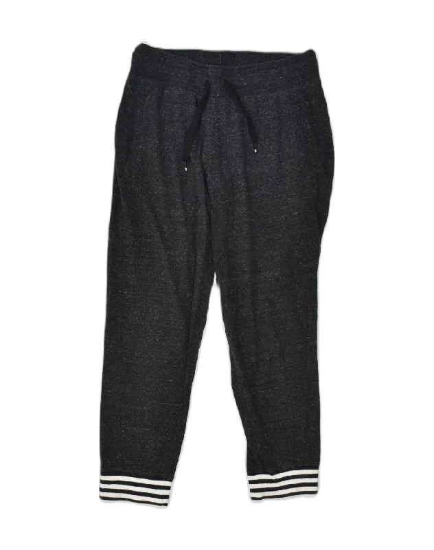 ADIDAS Womens Tracksuit Trousers Joggers UK 12 Medium Grey Flecked Trousers fashionable chic ADIDAS Womens Tracksuit Trousers Joggers UK 12 Medium Grey Flecked Trousers fashionable chic