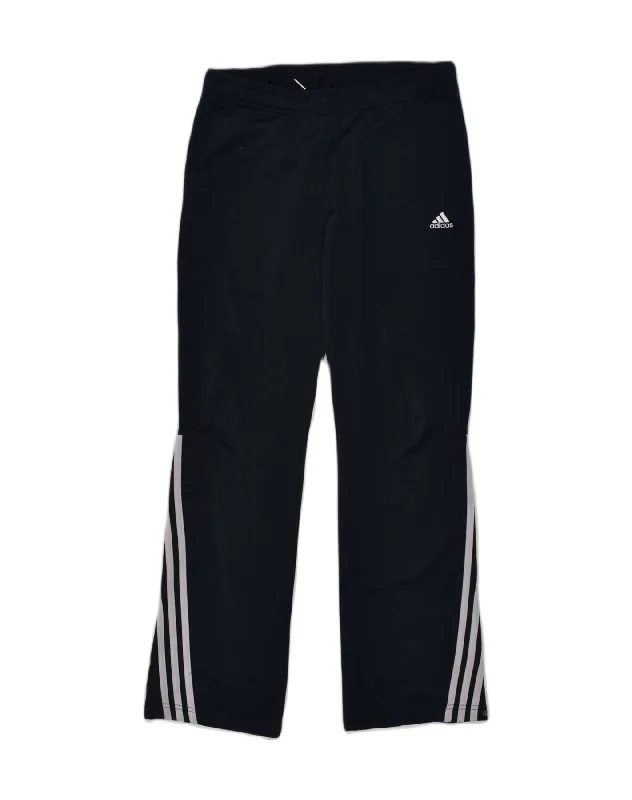 ADIDAS Womens Tracksuit Trousers UK 12 Medium Navy Blue Polyester Trousers Gym Athletic ADIDAS Womens Tracksuit Trousers UK 12 Medium Navy Blue Polyester Trousers Gym Athletic