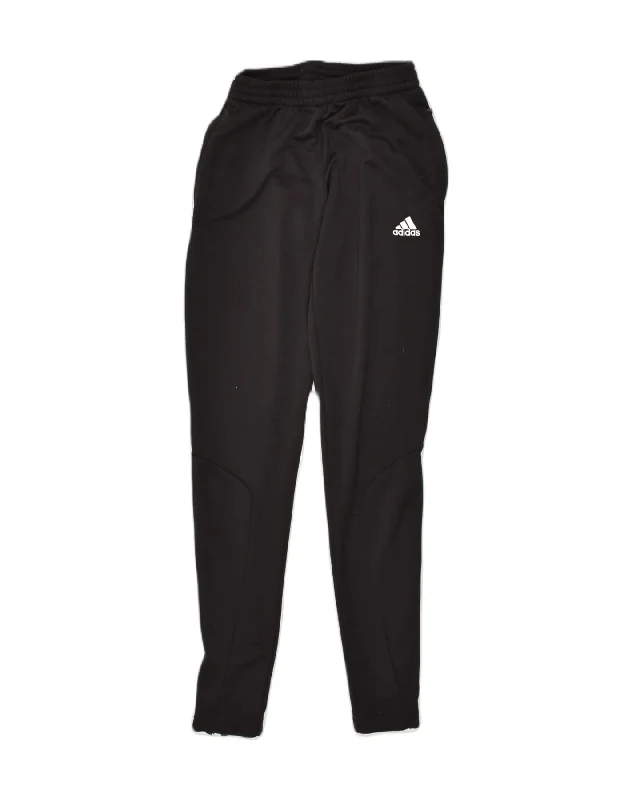 ADIDAS Womens Tracksuit Trousers UK 4-6 XS Black Polyester Trousers chic fashionable ADIDAS Womens Tracksuit Trousers UK 4-6 XS Black Polyester Trousers chic fashionable