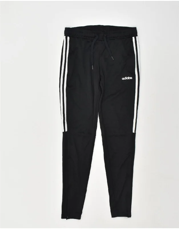 ADIDAS Womens Tracksuit Trousers UK 8-10 Small Black Polyester Trousers Chinos Classic ADIDAS Womens Tracksuit Trousers UK 8-10 Small Black Polyester Trousers Chinos Classic